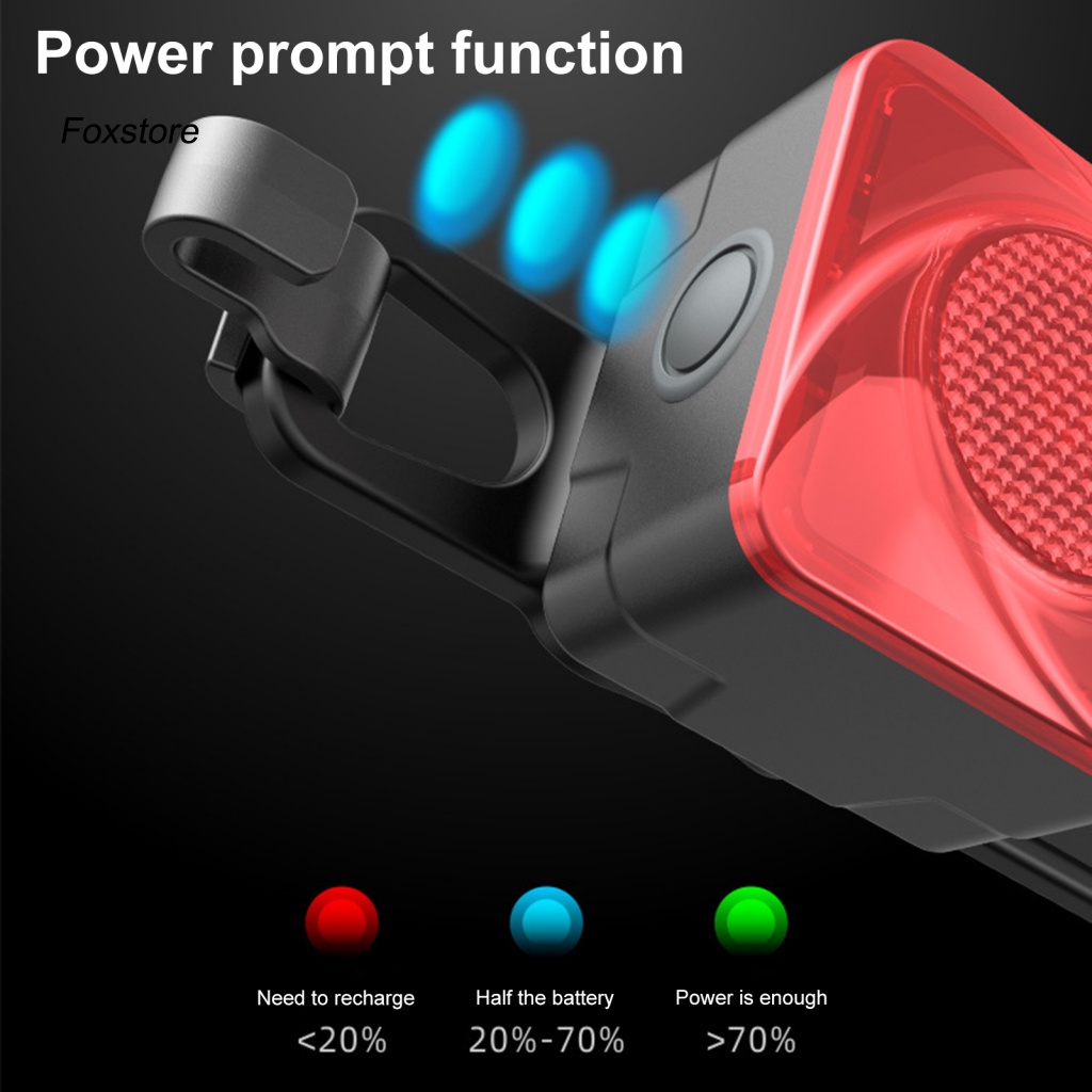 Đèn Xi Nhan Gắn Đuôi Xe Đạp Leo Núi Bằng ABS Siêu Sáng Chuyên Nghiệp