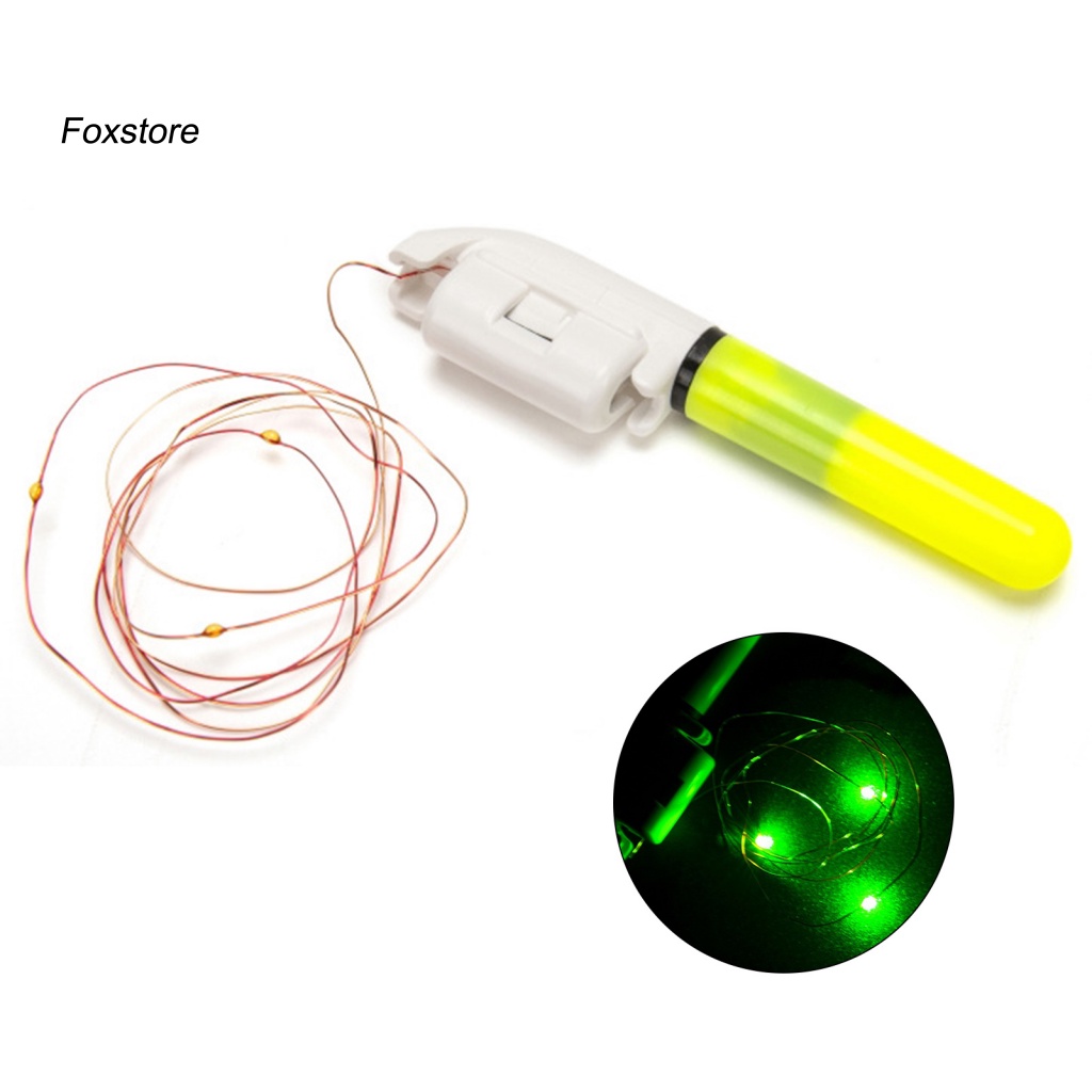 Gậy Phát Sáng Đèn LED Dùng Pin Cho Câu Cá