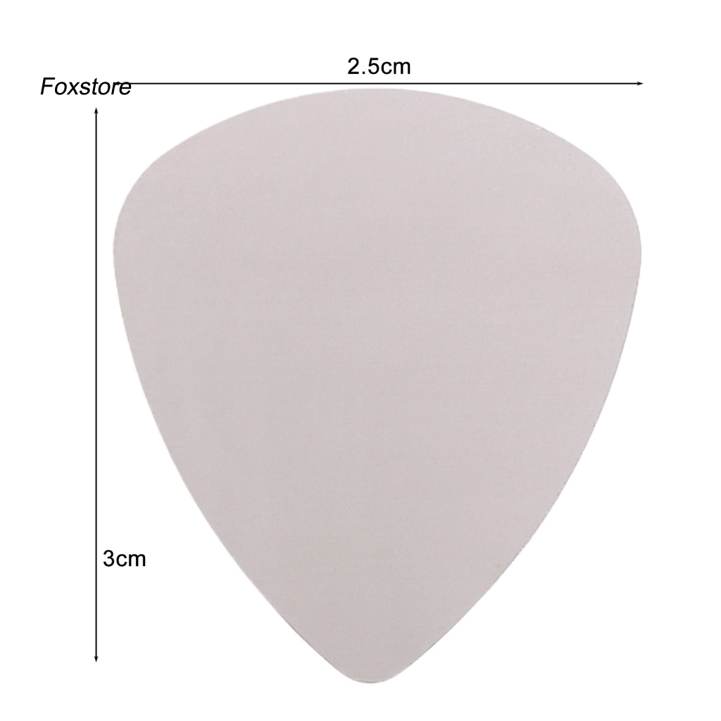 Bộ 10 Miếng Gảy Đàn Guitar Bằng Kim Loại Gọn Nhẹ Chắc Chắn Sturdy