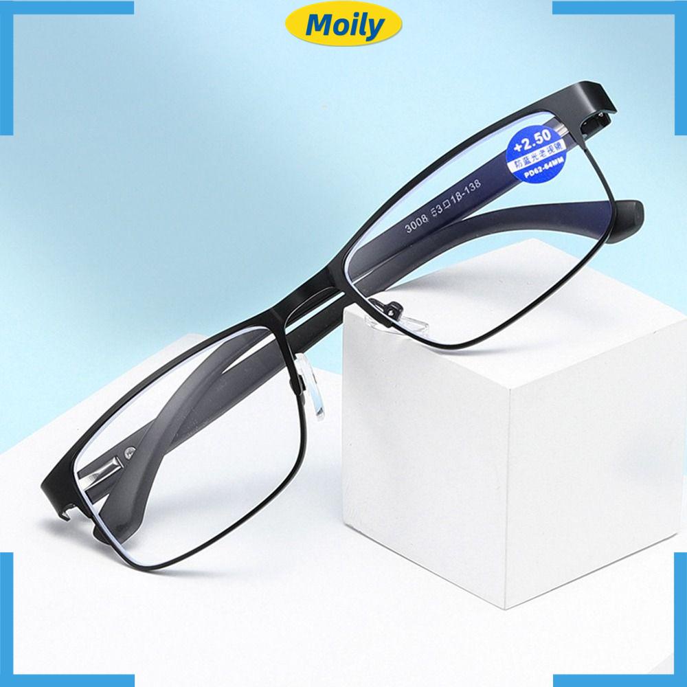 MOILYVN Kính Đọc Sách Chống Ánh Sáng Xanh Phong Cách Vintage