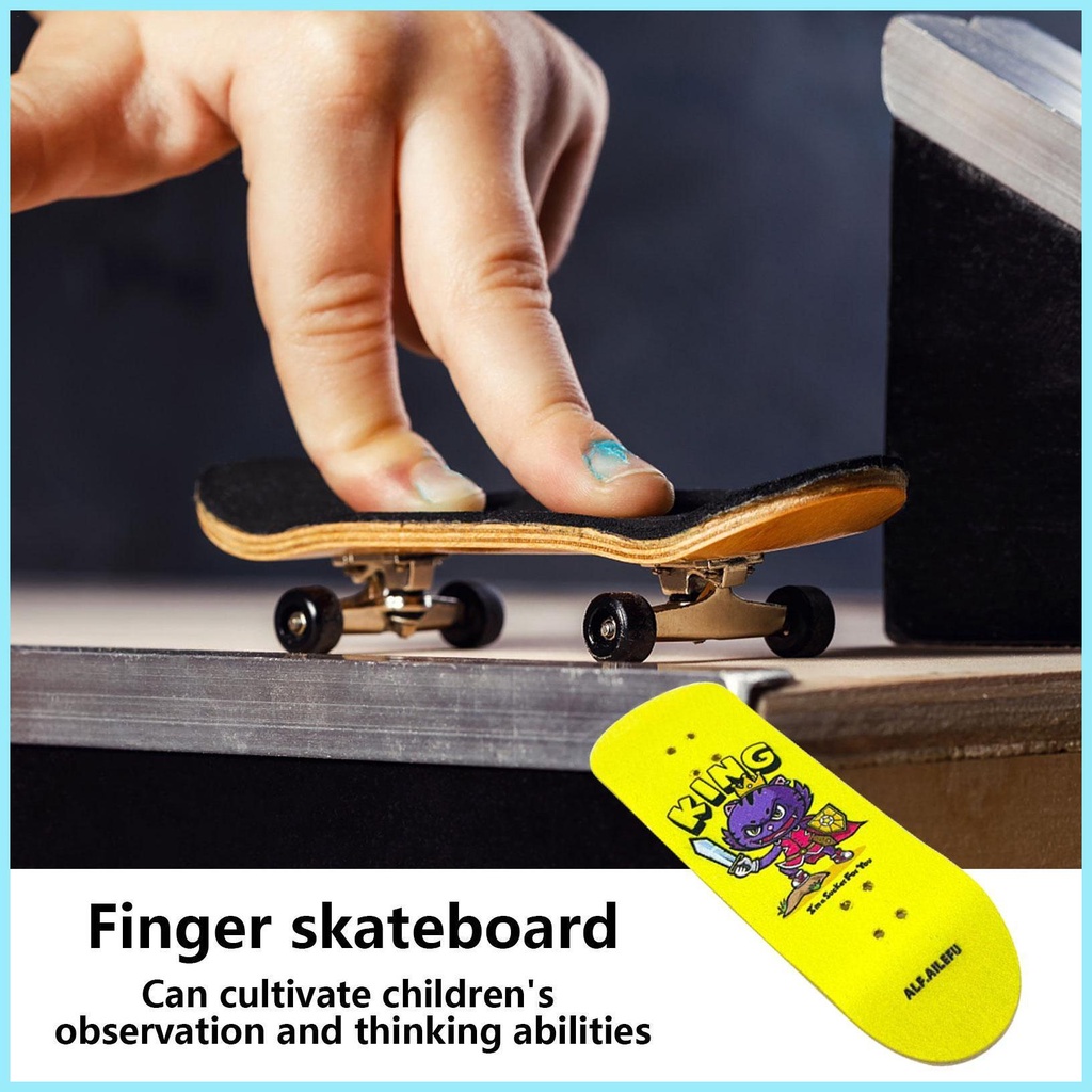 Ván Trượt Ngón Tay Mini Kết Cấu Lá Phong Cách Thể Thao Giảm Tiếng Ồn Thấp Để tdevn