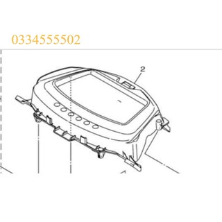 Mặt kính đồng hồ exciter 150