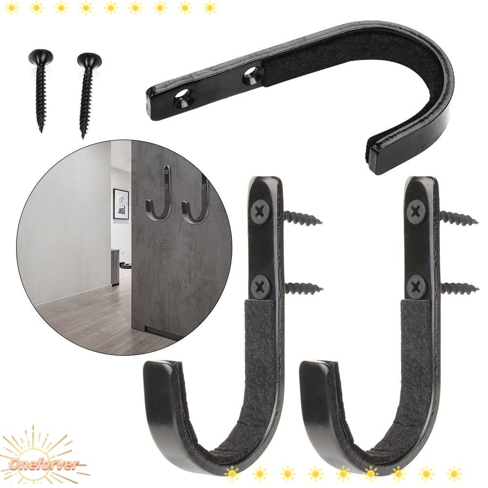 FOREVER Set 2 Móc Treo Đồ Gắn Tường Bằng Kim Loại Cổ Điển Sắp Xếp Gọn Gàng