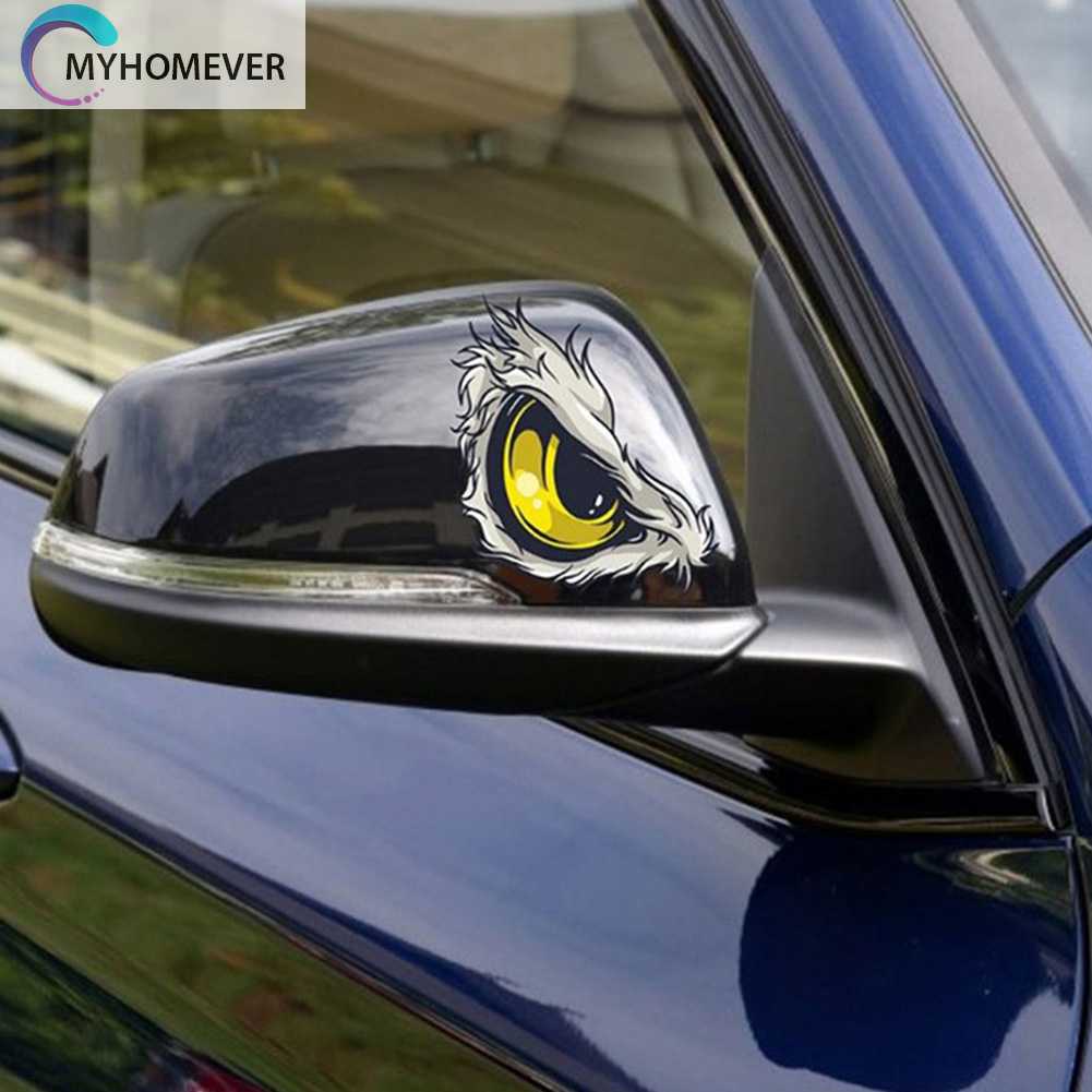 Decal DáN Trang Trí HìNh MắT ĐạI BàNg 3D Cho Xe Hơi