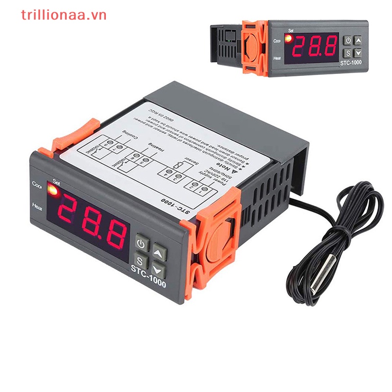 Bộ Điều Khiển Nhiệt Độ Kỹ Thuật Số STC-1000 DC12V DC24V AC110-220V