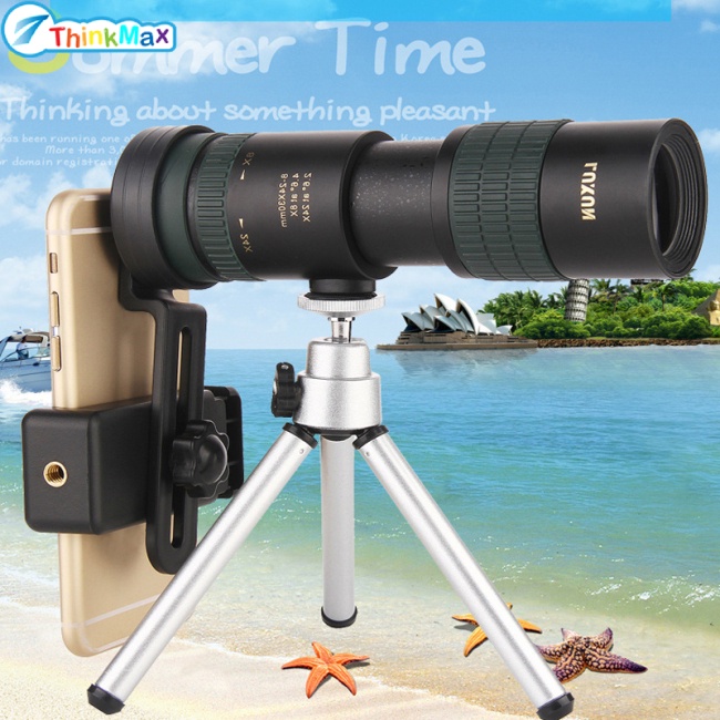 Thinkmax Ống Nhòm Một Mắt Công Suất Cao HD Phóng To Chính Xác Binoculo Cho Săn Bắn Ống Kính Điện Thoại