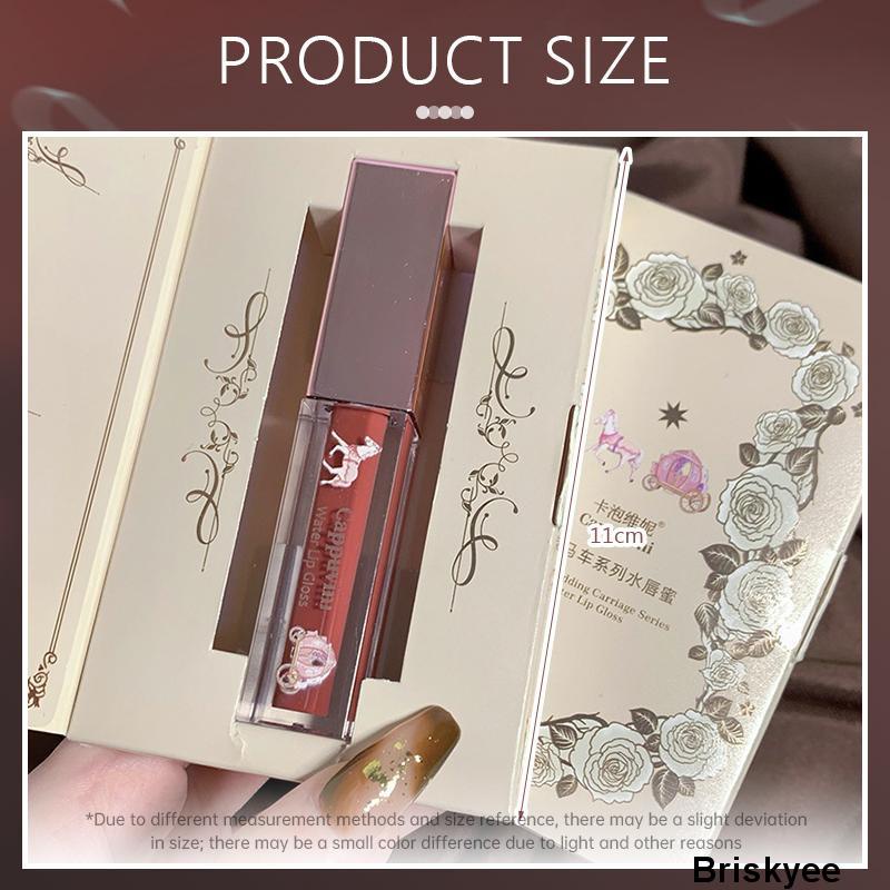 💄Son kem bóng bí ngô ATORS CAPPUVINI căng mọng Flower Wedding Carriage Series Water Lip Gloss