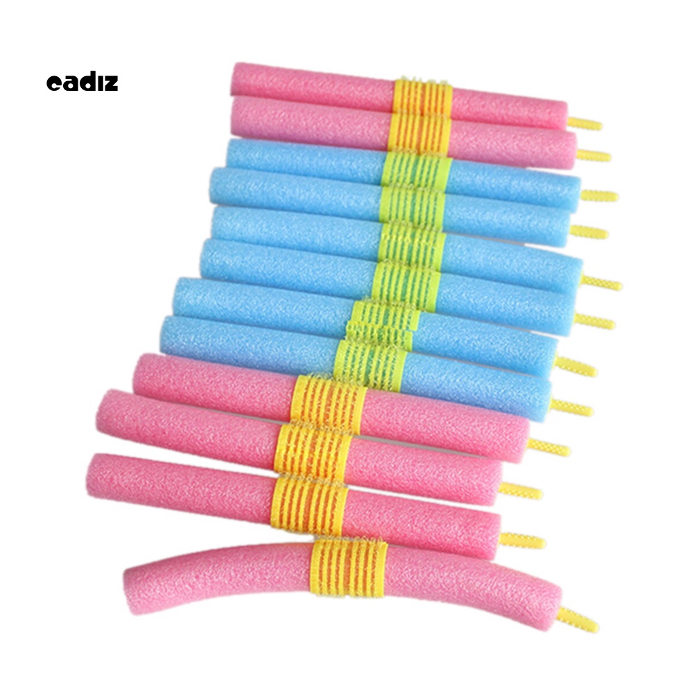 Bộ 12 Lô Uốn Tóc DIY Bằng Bọt Biển Tiện Dụng Cho Nữ