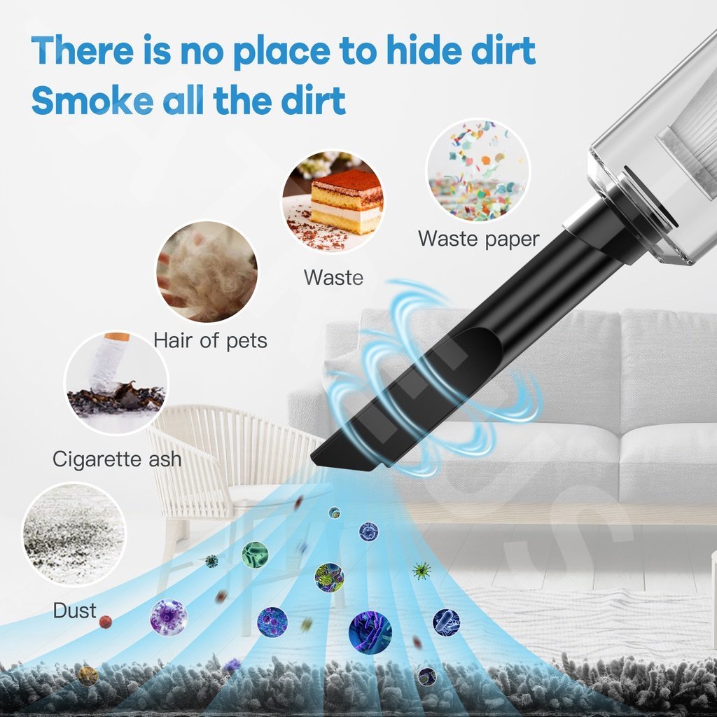 Máy Hút Bụi Mini Cầm Tay Không Dây Sạc Được Cho Chevrolet Spin Orlando Captiva Lova Zafira Trax Colorado Aveo Spark