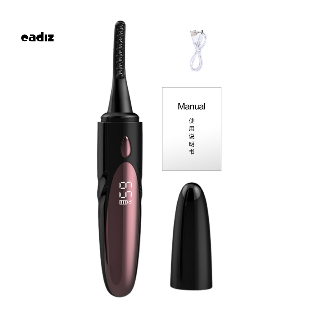 Dụng Cụ Uốn Cong Lông Mi Tự Nhiên 4 Chế Độ Điều Chỉnh Nhiệt Độ Nhanh Chóng Lâu Trôi Chống Bỏng Sạc USB