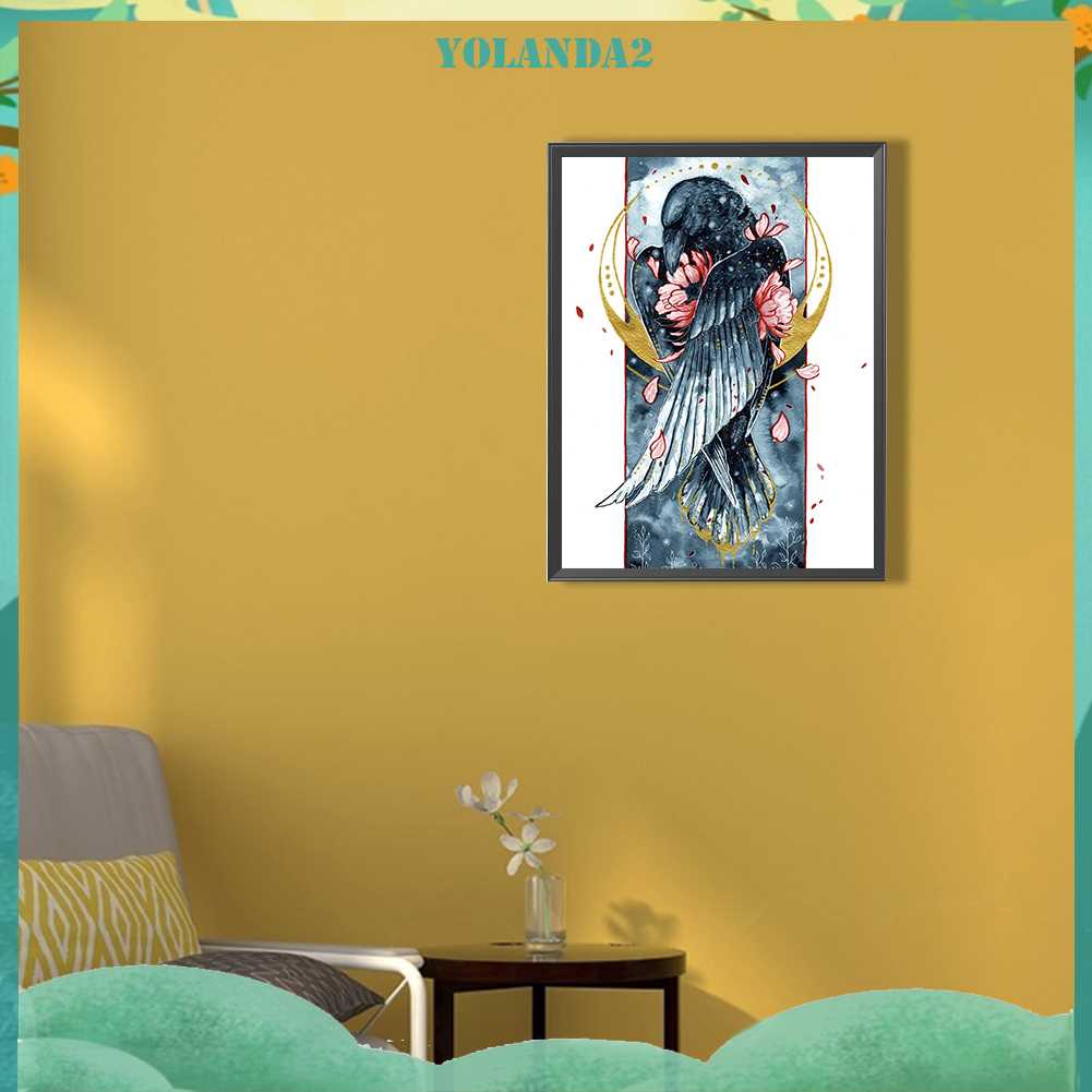 Bộ Tranh Đính Đá 5D Họa Tiết Hoạt Hình Độc Đáo DIY Dùng Trang Trí Nhà Cửa