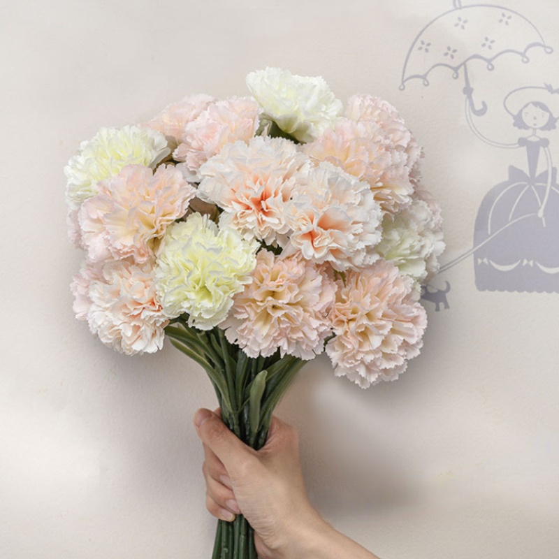 Cây Hoa Kangnai Nhân Tạo Trang Trí Phông Nền Chụp Ảnh