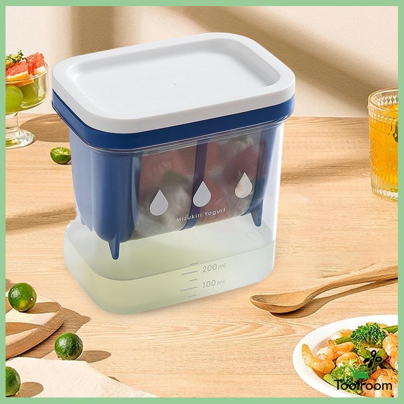 Dụng Cụ Lọc Sữa Chua 1100ml Kèm Lưới Lọc Tái Sử Dụng Tiện Lợi