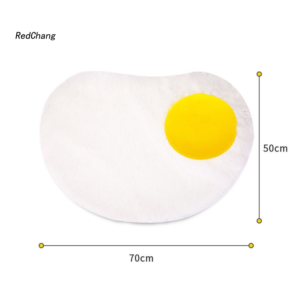 Rc ~ Chăn Lông Xù Siêu Mềm Hình Trứng Chiên Ấm Áp Thoải Mái Cho Cún Cưng