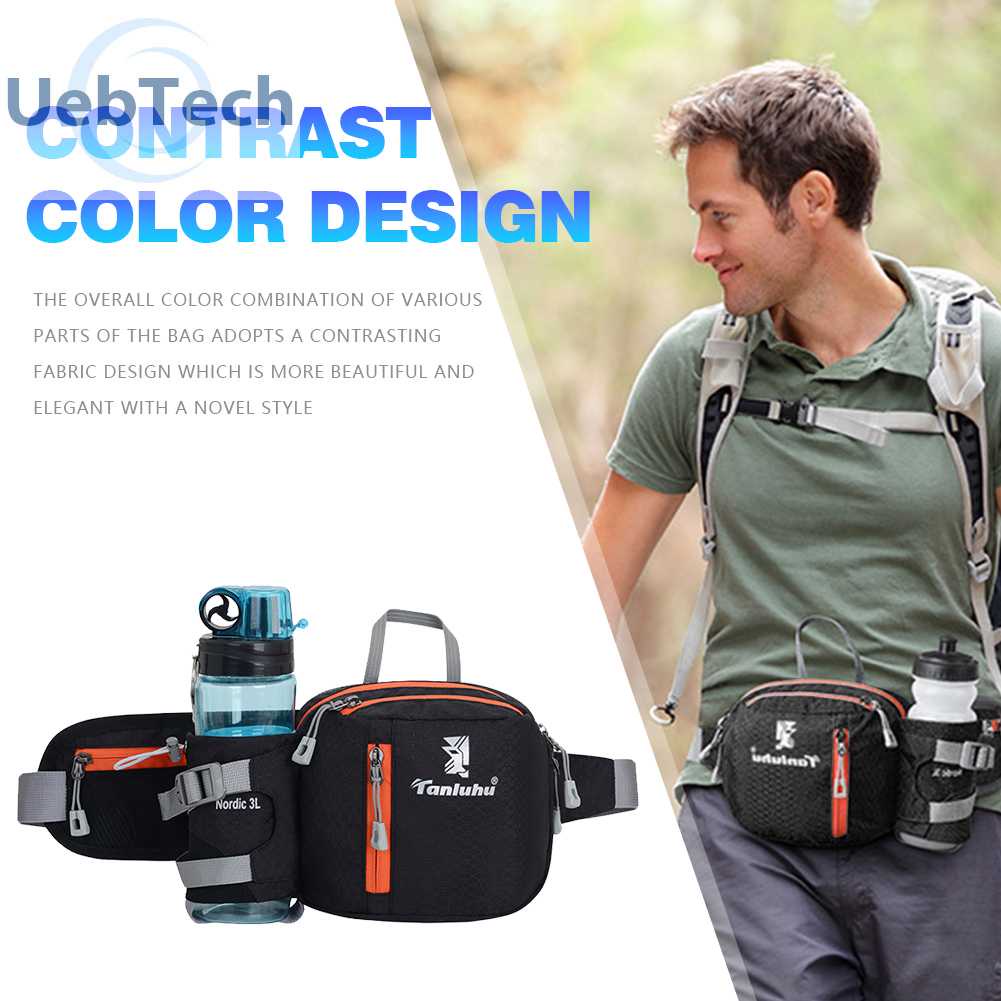 Túi Đeo Hông Thể Thao Chống Trộm Bằng Nylon