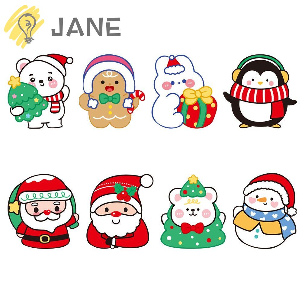 Set 5 Tấm Thẻ Bài Chúc Mừng Giáng Sinh Dễ Thương Xinh Xắn