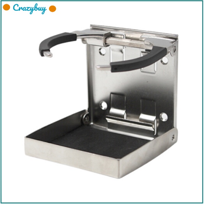 Cr Giá Đỡ Cốc Uống Nước Bằng Thép Không Gỉ Có Thể Điều Chỉnh Chống Mòn Tiện Dụng Cho Tàu Thuyề