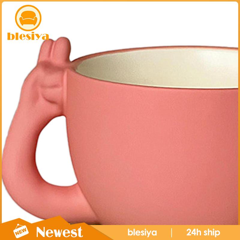 Cốc Sứ Uống Nước / Trà Sữa / Cà Phê Thiết Kế Độc Đáo Tiện Dụng Cho Gia Đình