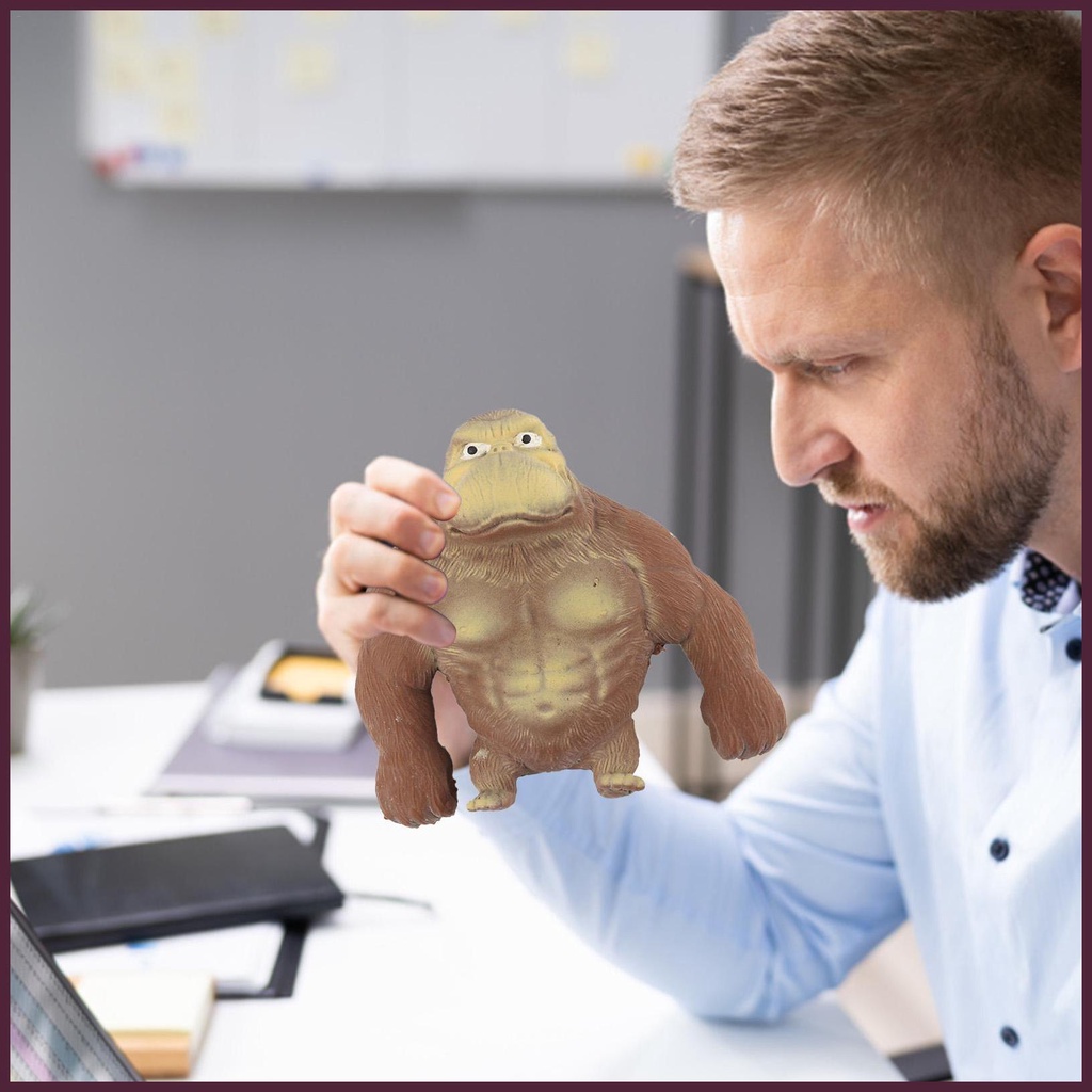 Đồ Chơi Con Khỉ Bằng Cao Su Mềm Co Giãn Tốt Dành Cho Phòng Ngủ