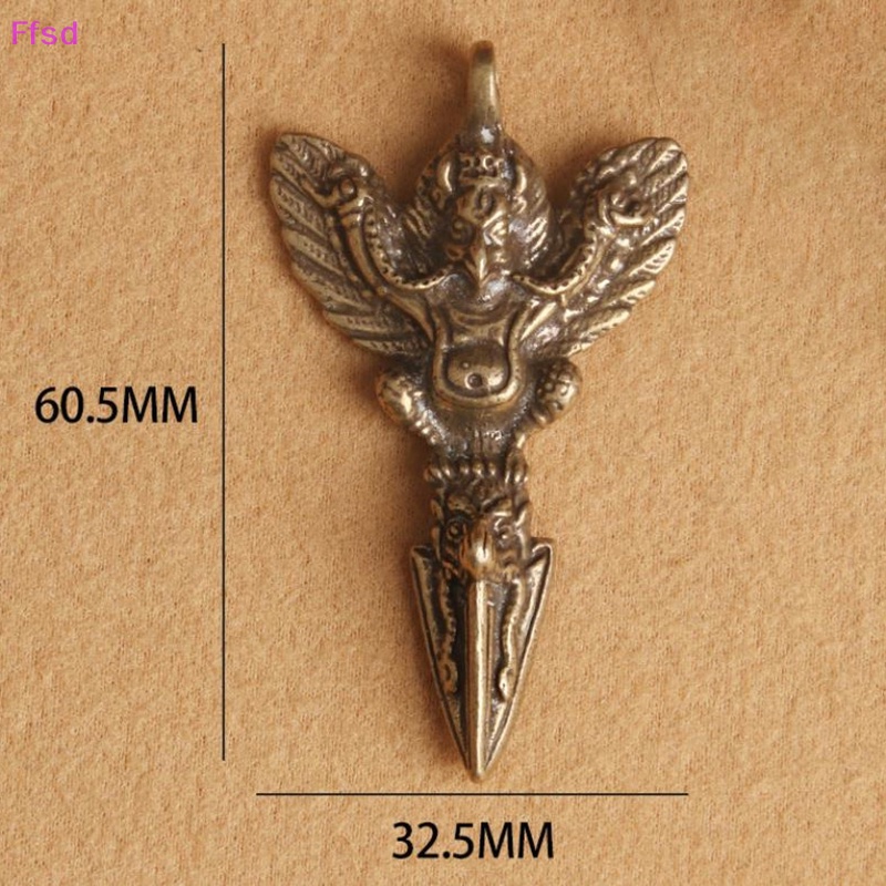 {Ffsd} Mặt Dây Chuyền Hình Chim Đại Bàng Bằng Đồng Thau Mạ Vàng Vintage Trang Trí Nhà Cửa * Bán Chạy