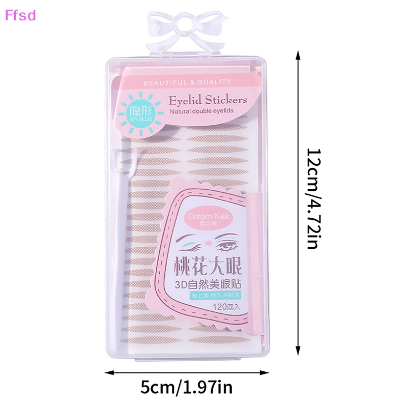 Bộ 120 Miếng Dán Kích Mí Vô Hình Cho Mắt To Hơn