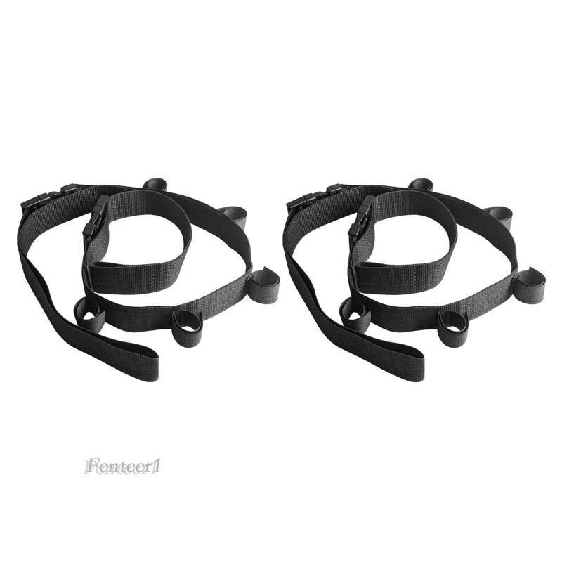 [Fenteer1] 2 Giá Đỡ Cần Câu Cá Có Đai Thắt Lưng Dùng Tại Nhà / Ngoài Trời