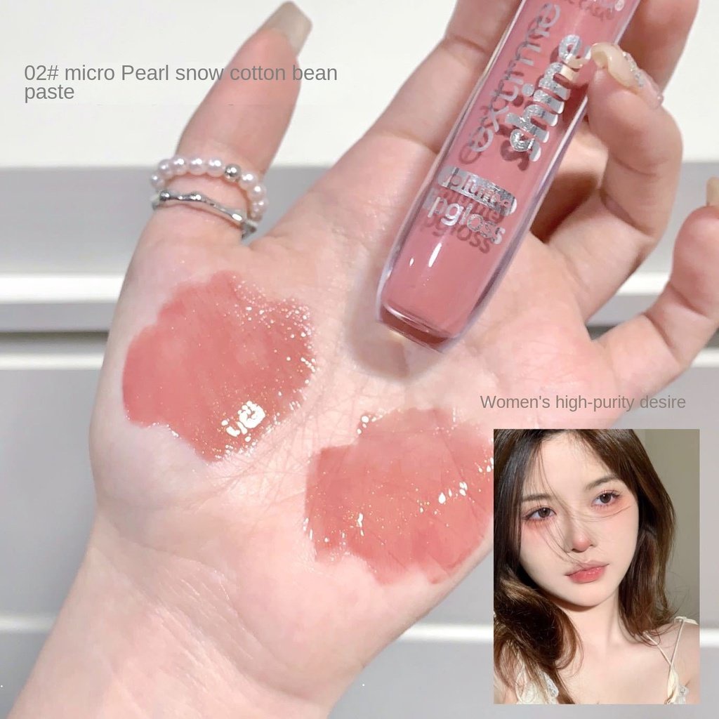 Son Bóng Trong Suốt Ánh Ngọc Trai Lấp Lánh Dưỡng Ẩm Chống Thấm Nước Lâu Trôi MAGIC CASA