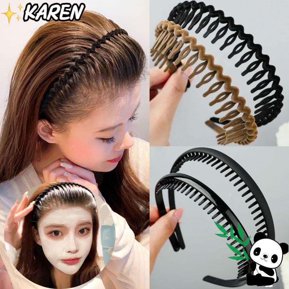 Băng Đô Cài Tóc Hình Vương Miện Có Răng Dành Cho Nữ