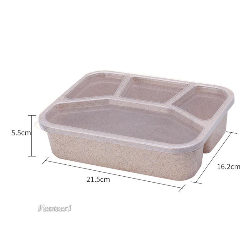 Hộp cơm Bento Chống Rò Rỉ Tái Sử Dụng Được 1 Cái