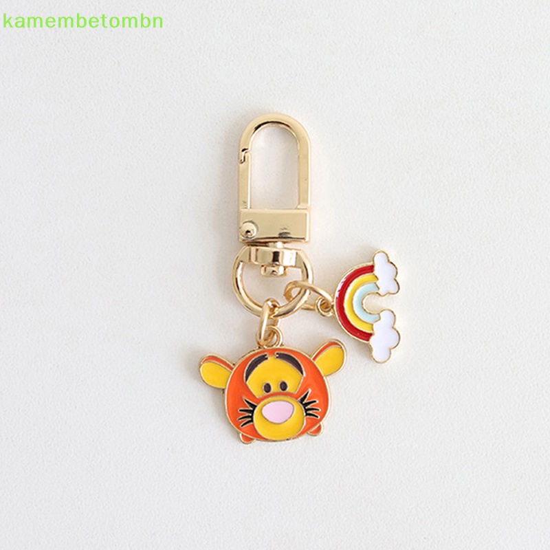 DISNEY Móc Khóa Hình Gấu Pooh Dễ Thương Chống Thất Lạc Cho Cặp Đôi