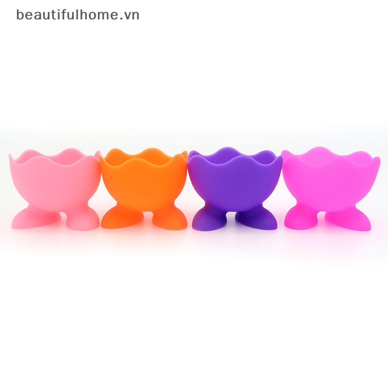 Bộ 5 Cốc Silicon Mềm Đựng Trứng Phục Sinh Sáng Tạo