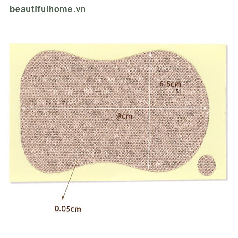 Bộ 3 Miếng Dán Thấm Hút Mồ Hôi Thoáng Khí Tự Dính Cho Vùng Da Dưới Cánh Tay