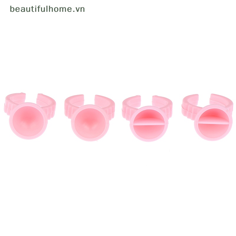 Bộ 100 Giá Đỡ Nhẫn Dùng Một Lần Tiện Dụng Cho Nối Mi