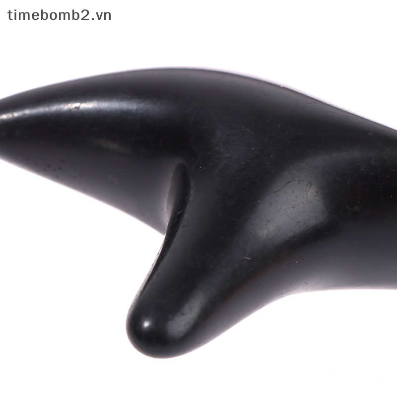 {Timebomb} Dụng Cụ Châm Cứu Shiatsu Mát Xa Chân Bằng Nhựa Resin Hổ Phách Hình Tam Giác
