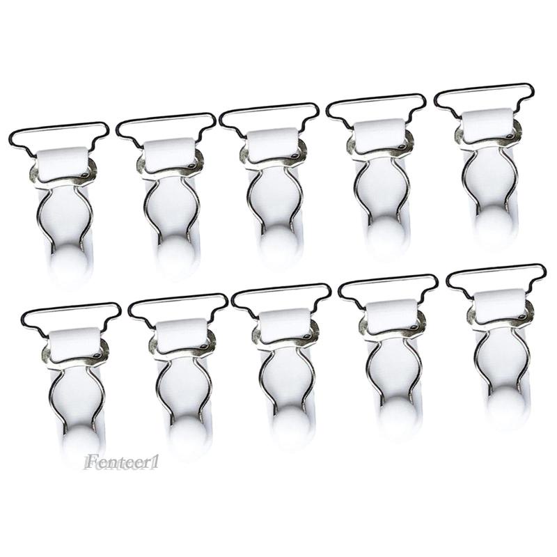 [Fenteer1] Set 10 Kẹp Giữ Vớ Đùi 26mm Dành Cho Nữ