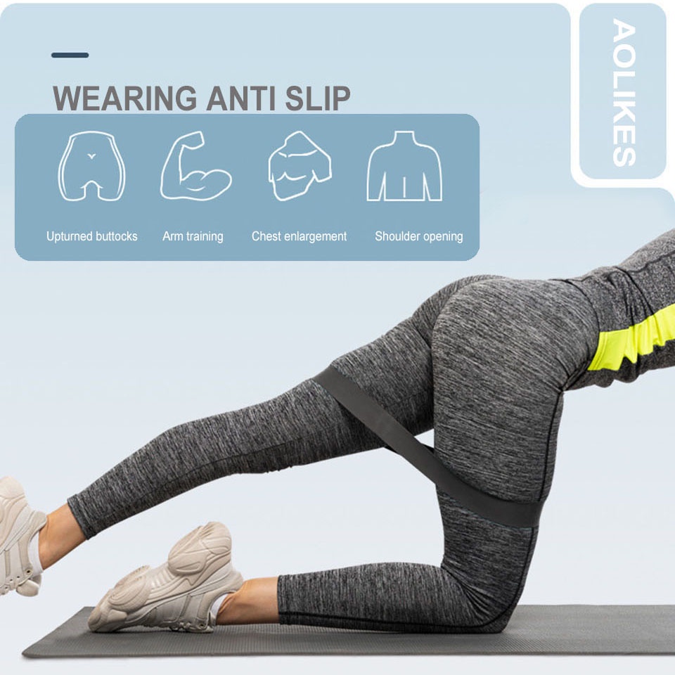 Aolikes Dây Cao Su Kháng Lực Hỗ Trợ Tập Yoga Chuyên Dụng
