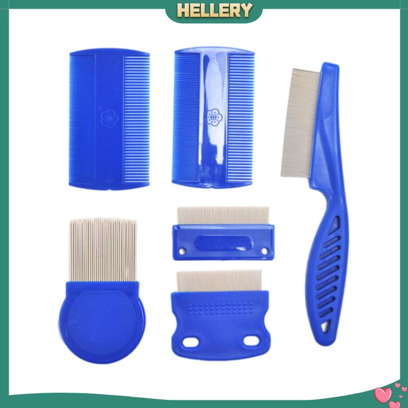 Bộ 6 Lược Chải Lông / Gỡ Vết Rách Cho Thú Cưng