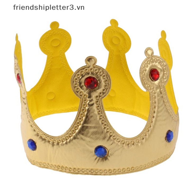 Nón Đội Trang Trí Tiệc Sinh Nhật Hình Vương Miện Cho Người Lớn Trẻ Em