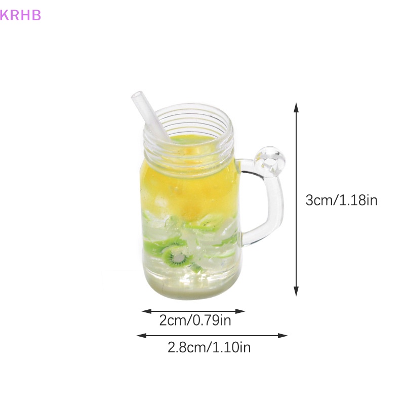 Cốc Trái Cây Ba Chiều Mini Bằng Nhựa Phát Quang Dùng Trang Trí Bàn Mới