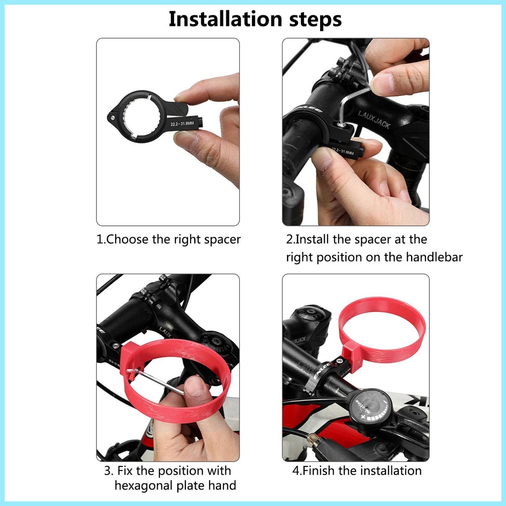 Giá Đỡ Bình Nước Bằng PC Thân Thiện Với Môi Trường Cho Xe Đạp