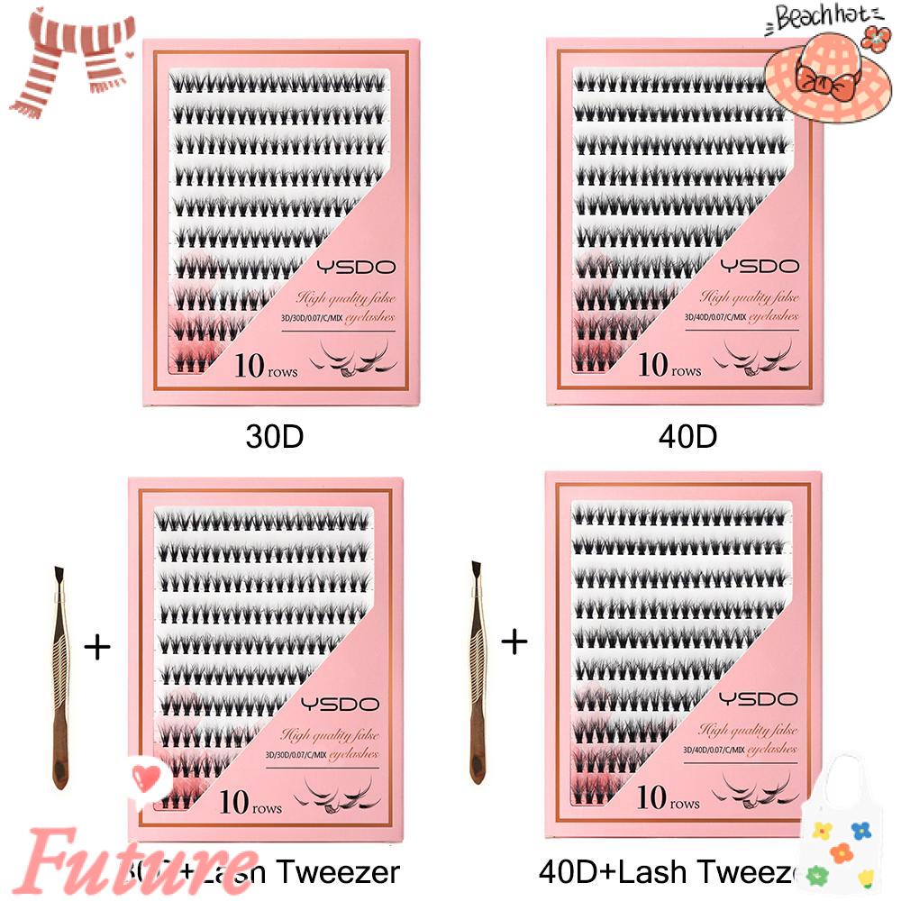 Set 200 Cụm Lông Mi Giả Tự Nhiên 10-14mm Dành Cho Nữ