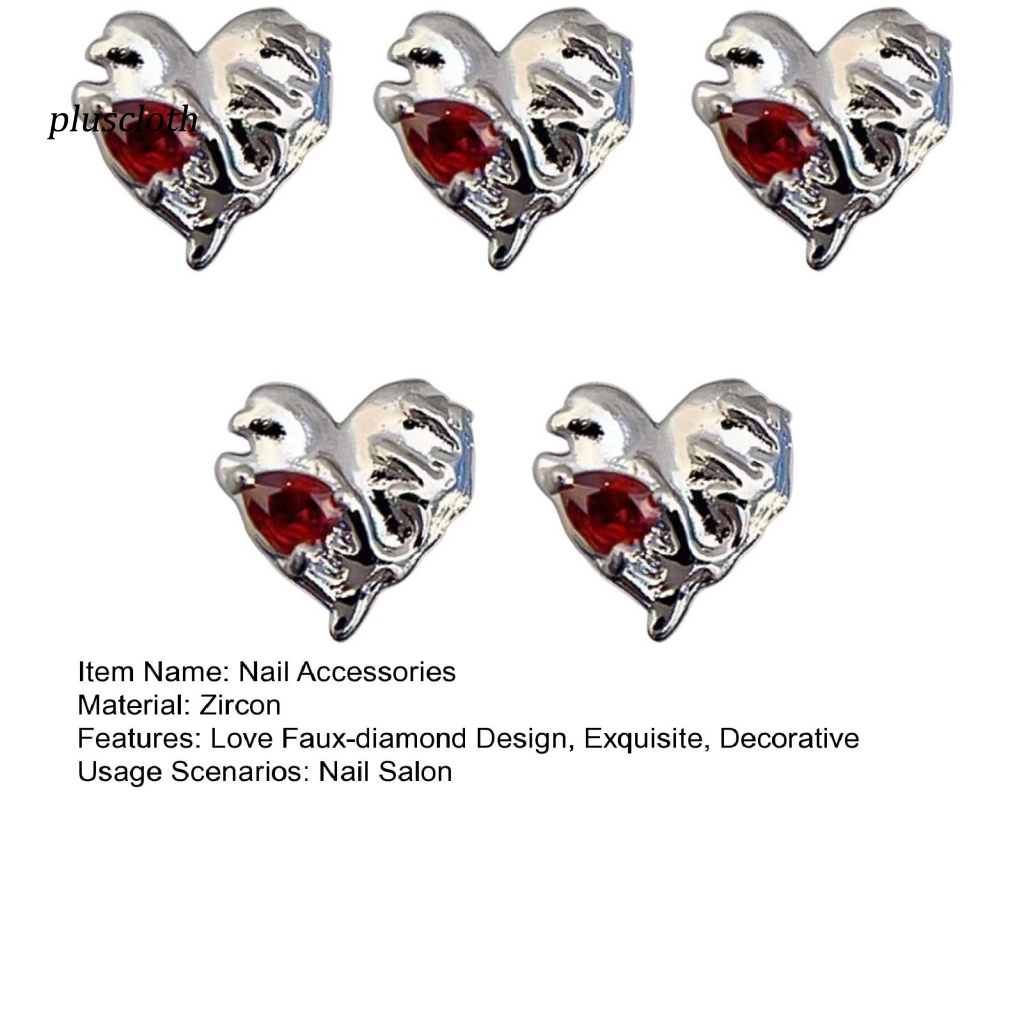 Set 5 Phụ Kiện Đính Trang Trí Móng Tay Nghệ Thuật