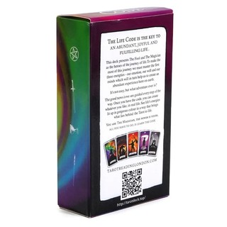 The Life Code Tarot Oracle Card Full English Version Divination Deck Playing Card 78pcs Entertainment Tarot