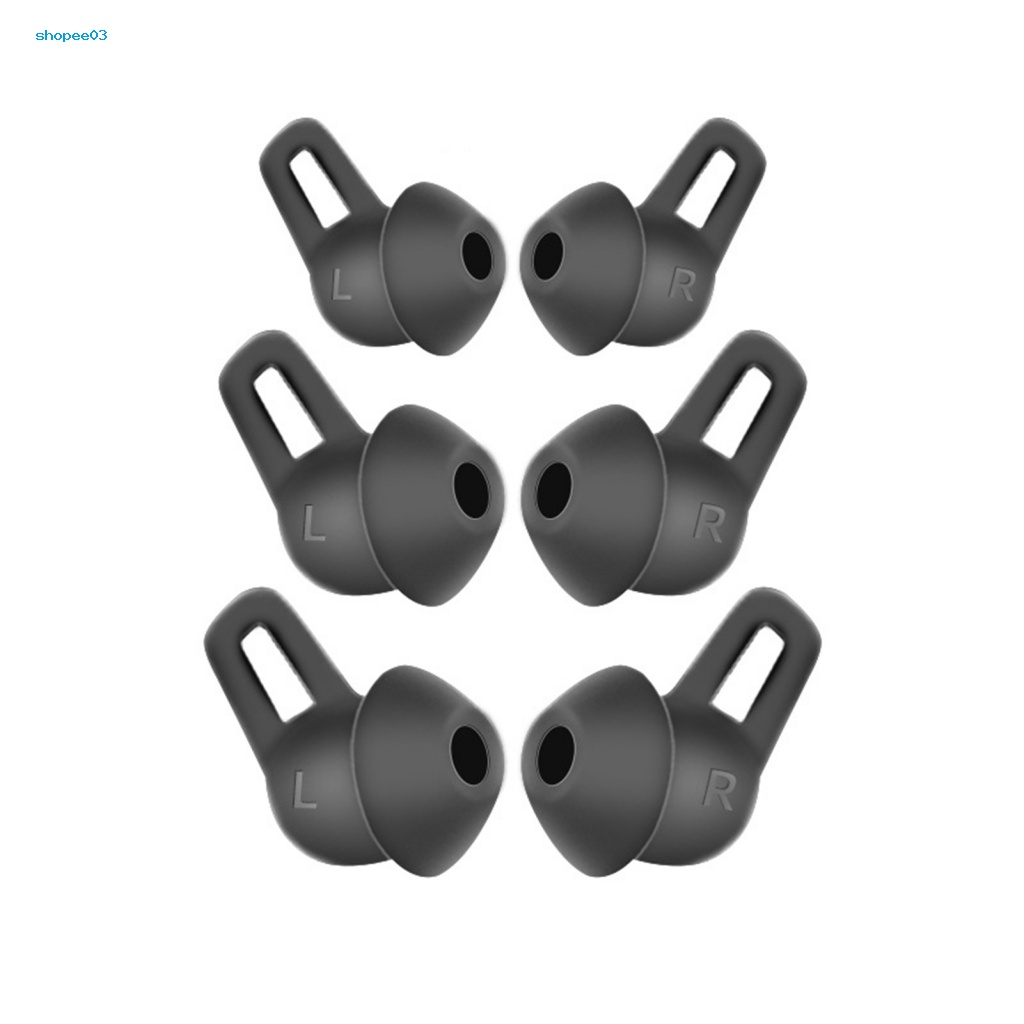 Bộ 3 Cặp Nút Bọc Tai Nghe Bluetooth Bằng Silicon Mềm Chống Sốc Chống Bụi Cho Huawei-Freelace Pro