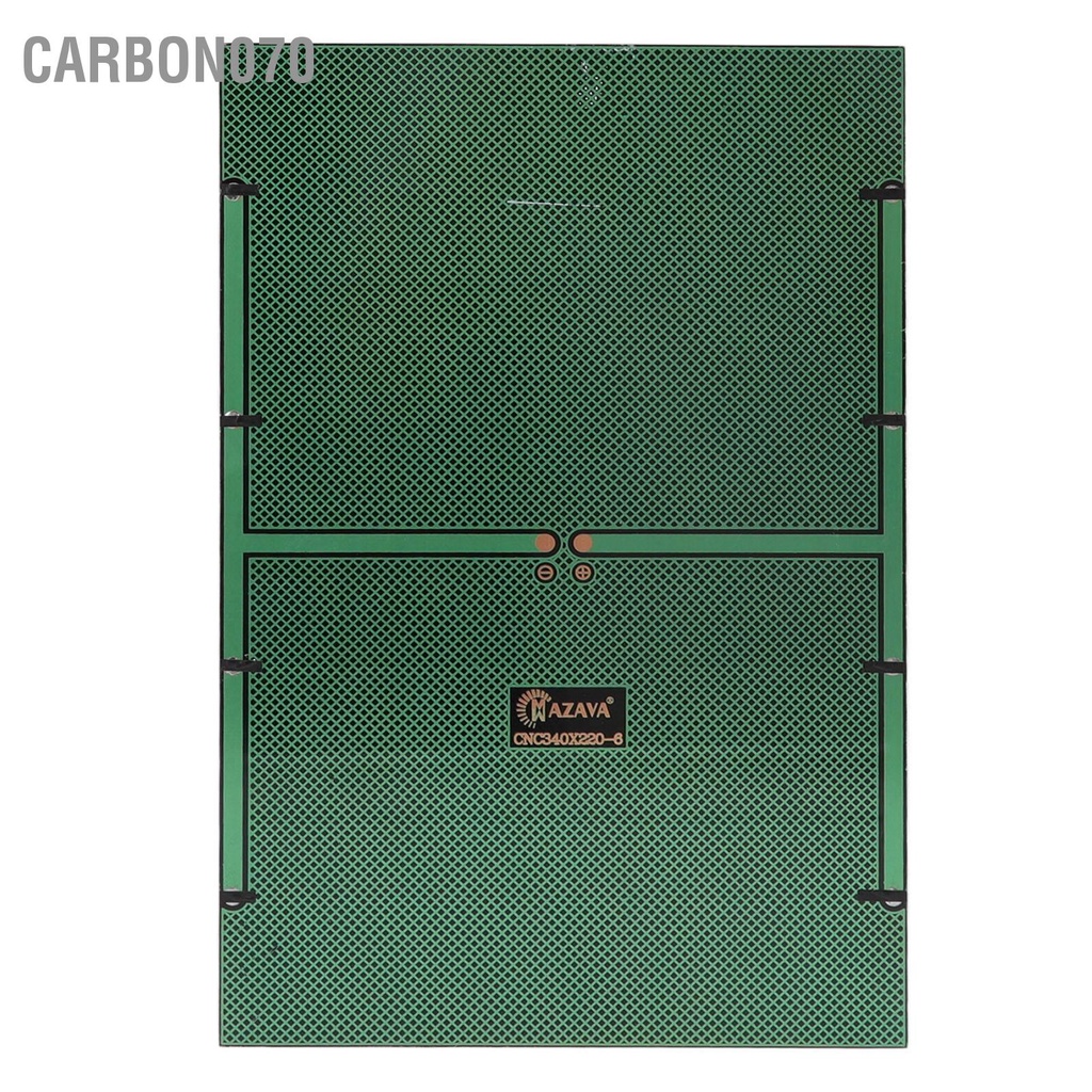 Carbon070 Tấm Pin Năng Lượng Mặt Trời 6V 10W Sạc Đa Tinh Thể Silicon 1660mA Cho Cắm Trại Đi Bộ Đường Dài Leo Núi