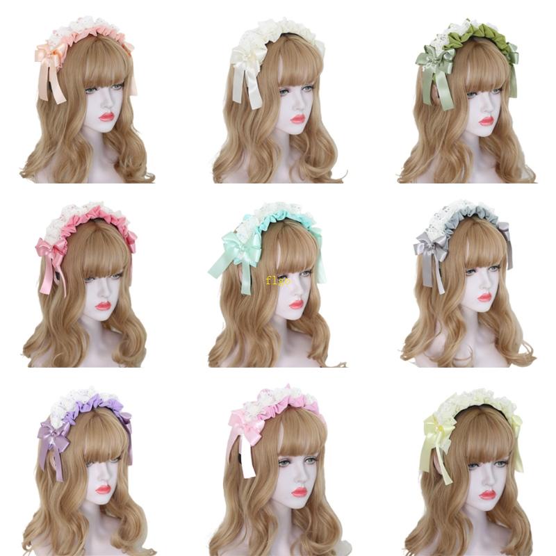 Cài Tóc Phong Cách Lolita Thanh Lịch Cho Nữ