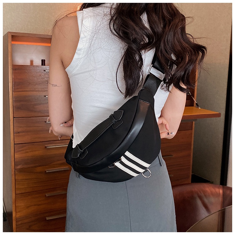 Túi Đeo Chéo Vai Bằng Da PU + Vải Oxford Chất Lượng Cao Phong Cách Cổ Điển Thời Trang Hàng Mới Dành Cho Bạn Nữ Thanh Thiếu Niên