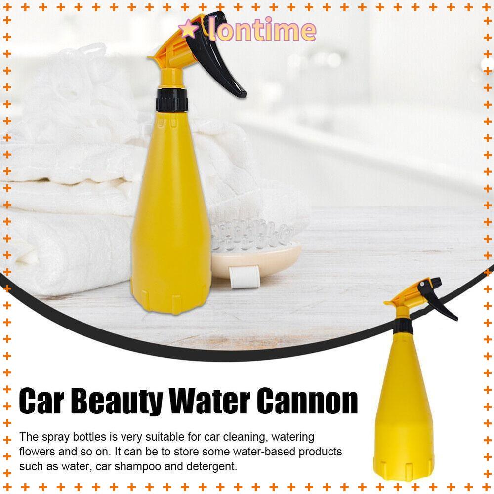 Bình Xịt 700ML Bằng Nhựa Màu Vàng / Trắng Tùy Chỉnh Tiện Dụng