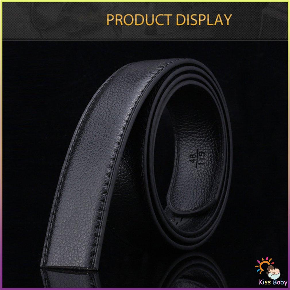 Giày Thời Trang Hoang Dã Giả Da Thắt Lưng Nam Không Đầu 2 Mặt Vải Thiều Dải Automaticle Với Phi Hàng Dây