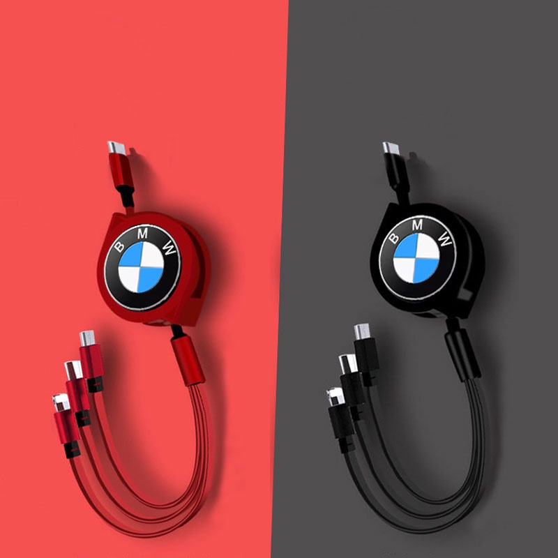 Dây Cáp Sạc Nhanh Loại C 3 Trong 1 Cho BMW F30 F31 F34 F35 E36 E39 E87 E90 X1 X2 X3 X4 X5 G20 G21 G30